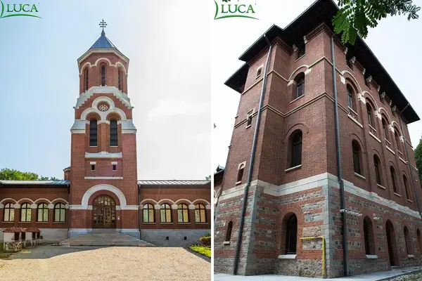 Schreinerei aus laminiertem Holz: Curtea de Arges Kloster